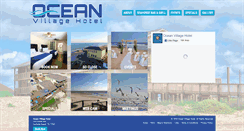 Desktop Screenshot of oceanvillagehotel.com